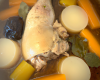 Pot au feu de chapon traditionnel