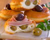 Cakes au jambon et aux olives