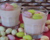 Panna cotta aux couleurs pastels