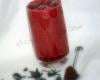 Smoothie aux framboises et hibiscus