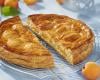 Galette aux abricots