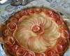 Tarte bouquet de roses ®, d'après Alain Passard