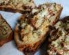 Crostinis au philadelphia fines herbes et tomates séchées