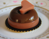 Entremet au chocolat au cœur crémeux