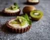 Mini-tartelettes kiwi/coco