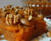 Halwa aux carottes et noix de cajou caramélisées