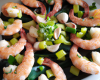 Poireaux aux crevettes