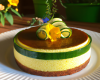 Entremet sucré aux courgettes