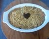 Crumble poire-chocolat gourmand