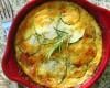 Clafoutis aux courgettes, romarin et fromage de brebis