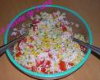 Salade de riz au surimi rapide