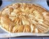 Tarte aux pommes avec sa couverture vanillée