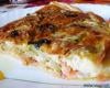 Quiche au saumon et courgettes