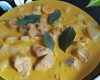 Blanquette de lotte au curry