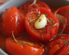 Tomates confite à l'ail et origan