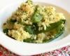 Risotto citron -pois gourmands