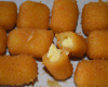 Croquettes de pommes de terre croquantes au fromage fondant