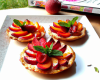 Tartelette fraises nectarines