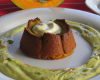 Fondant de courge et sa creme d'avocat