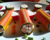 Légumes farcis au surimi