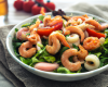 Salade de Pipe Rigate aux crevettes