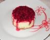 Cheesecake aux groseilles maison