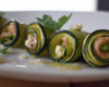 Roulades de courgettes