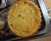 Quiche sans pâte au saumon et poireau