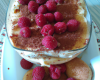 Tiramisu rafraîchissant aux framboises