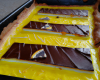 Tarte marbrée citron chocolat