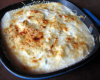 Gratin dauphinois au fromage blanc et courgettes