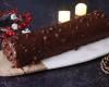 Bûche de Noël croquante au chocolat