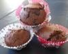 Muffins au chocolat & pralin (sans beurre)