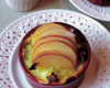 Soufflé de pommes de terre aux fruits rouges