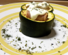 Courgette farcie au boursin