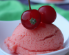 Sorbet à la cerise!