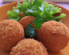 Croquettes au crabe, boule