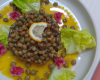 Salade de lentilles au Morbier