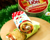 Petits wraps, au Coulommiers Cœur de Lion et aux deux saumons