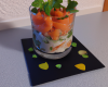 Verrine au saumon rapide