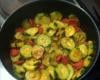 Courgettes au chorizo