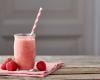 Smoothie fraises et fromage blanc