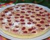 Tarte mousseuse aux framboises