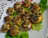 Champignons farcis au crabe