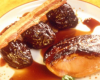 Foie gras de canard du Sud-Ouest poêlé au vinaigre balsamique et Pruneaux d'Agen