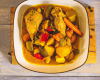 Poulet au curry et légumes