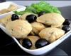 Madeleines olives noires et basilic