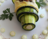 Courgette farcie à la vache qui rit