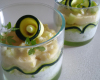 Verrine de courgette