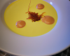 Crème anglaise au safran